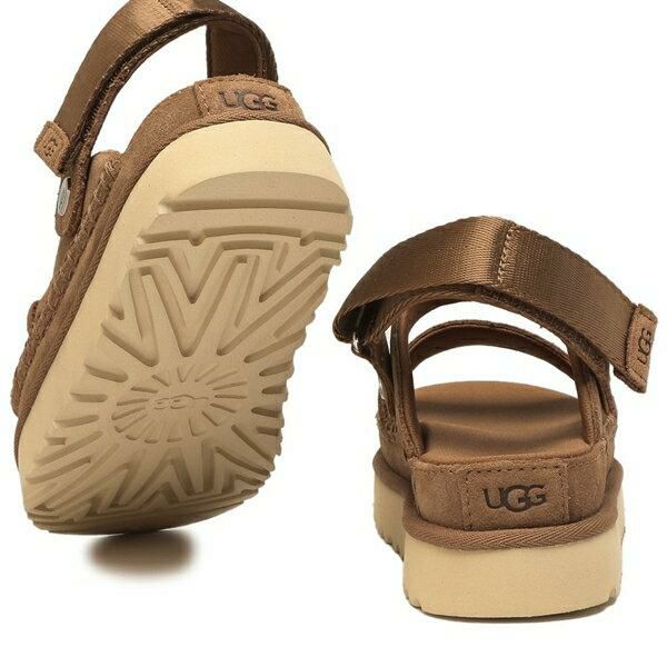 UGG 厚底サンダル　US7 24cm UGG アグ サンダル W CALLIE 1152697 レディース 厚底