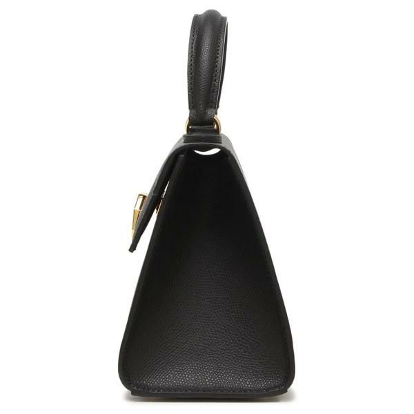 CARBOTTI ブラックレザー ショルダーバック　グレタ CARBOTTI 【並行輸入品】カルボッティ ハンドバッグ GRETA