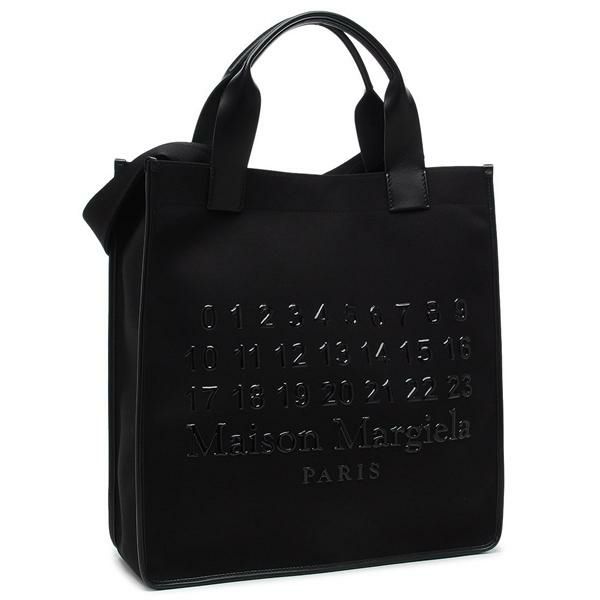 メゾンマルジェラ トートバッグ カバス ショッピングバッグ ブラック ユニセックス Maison Margiela SB1WC0019 P7276 HA200 A4対応 2025春夏新作 メゾンマルジェラ トートバッグ カバス ショッピングバッグ ブラック ユニセックス Maison Margiela SB1WC0019 P7276 HA200 A4対応 2025春夏新作