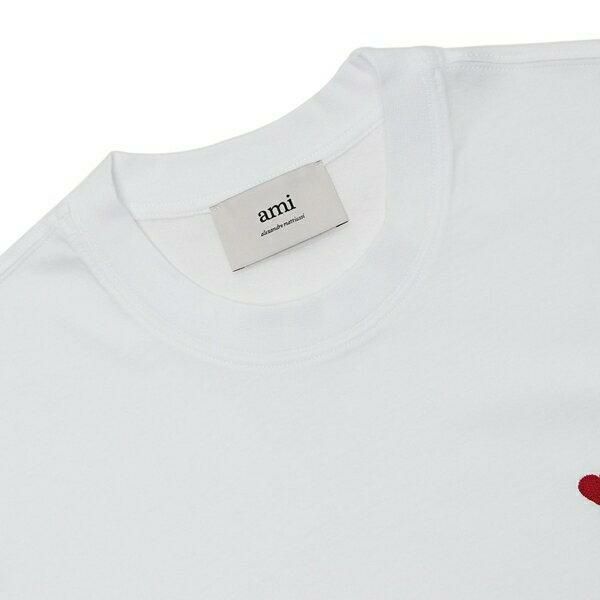 アミパリス Tシャツ カットソー メンズ レディース ユニセックス AMI PARIS BFUTS235724 RED ADC TSHIRT AMI Alexandre Mattiussi アミパリス Tシャツ カットソー メンズ