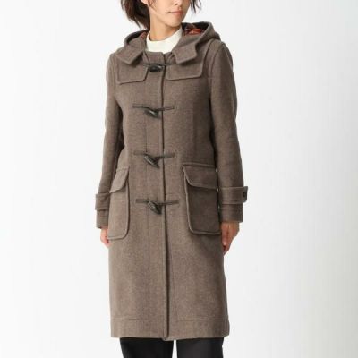未使用タグ付✨ロンドン トラディション　ダッフルコート 牛革トグル 楽天市場】LONDON TRADITION レディース ロングダッフルコート 最軽量