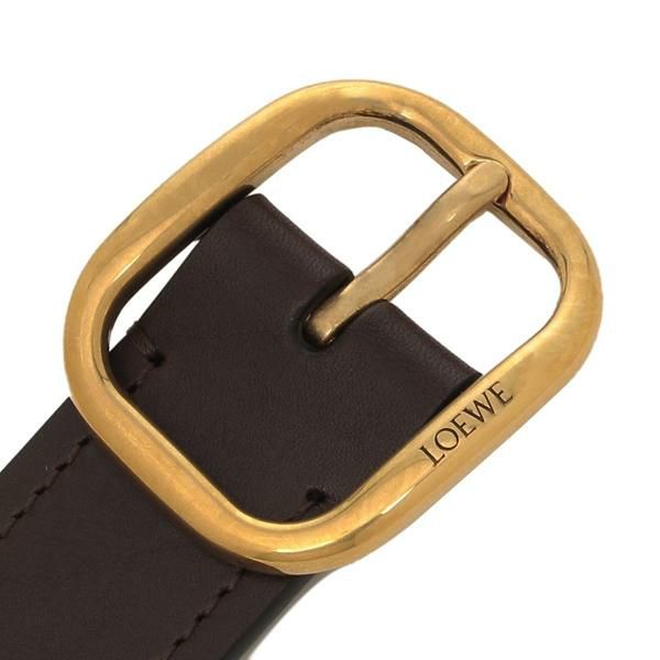 ロエベ ベルト ラウンドソフト ブラウン レディース LOEWE