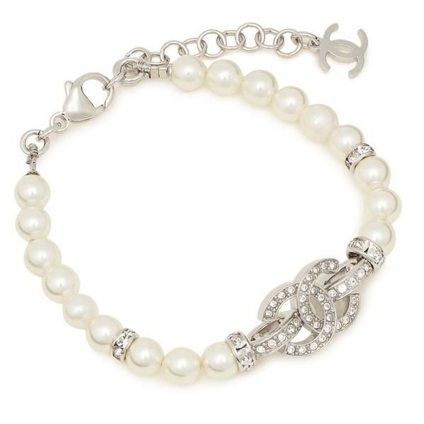 シャネル ブレスレット ココマーク CCマーク シルバー レディース CHANEL ABF724 B20572 U0937 シャネル ブレスレット ココマーク CCマーク シルバー レディース CHANEL ABF724 B20572 U0937