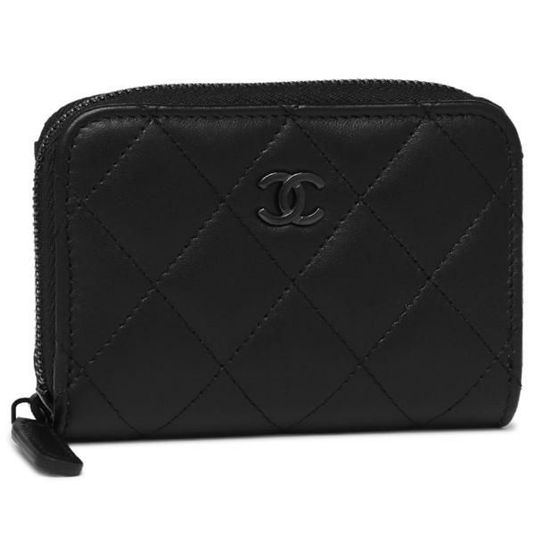 シャネル 小銭入れ コインケース カードケース マトラッセ ココマーク CCマーク ブラック レディース CHANEL AP0216 B06311 94305 シャネル 小銭入れ コインケース カードケース マトラッセ ココマーク CCマーク ブラック レディース CHANEL AP0216 B06311 94305