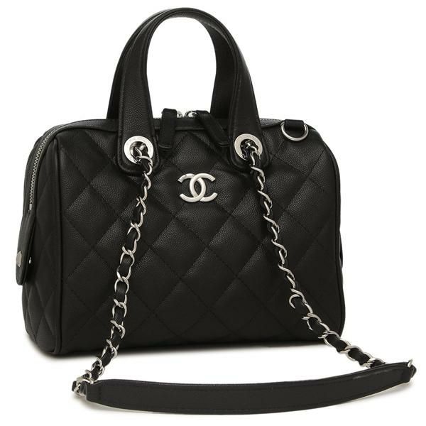 シャネル ハンドバッグ ショルダーバッグ マトラッセ ミニボストン CCマーク ミニバッグ ブラック レディース CHANEL AS5578 B21292 94305 シャネル ハンドバッグ ショルダーバッグ マトラッセ ミニボストン CCマーク ミニバッグ ブラック レディース CHANEL AS5578 B21292 94305