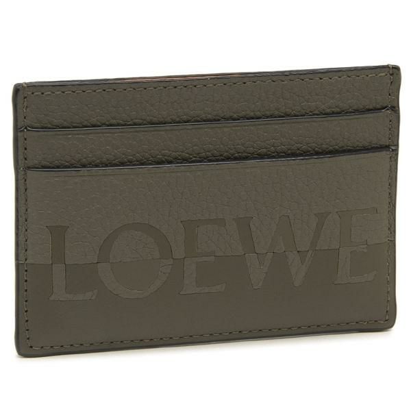 ロエベ カードケース シグネチャー プレーン ロゴ カーキグリーン レディース LOEWE C314322X01 4158 ロエベ カードケース シグネチャー プレーン ロゴ カーキグリーン レディース LOEWE C314322X01 4158