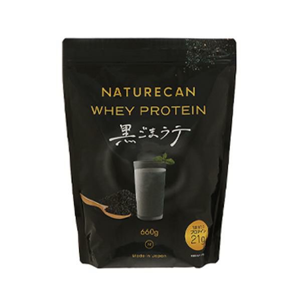 ネイチャーカン Naturecan ホエイプロテイン (WPC) 黒ごまラテ 20食分 660g ネイチャーカン Naturecan ホエイプロテイン (WPC) 黒ごまラテ 20食分 660g