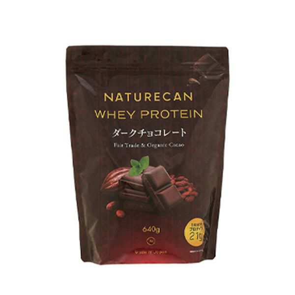 ネイチャーカン Naturecan ホエイプロテイン (WPC) ダークチョコレート 20食分 640g ネイチャーカン Naturecan ホエイプロテイン (WPC) ダークチョコレート 20食分 640g