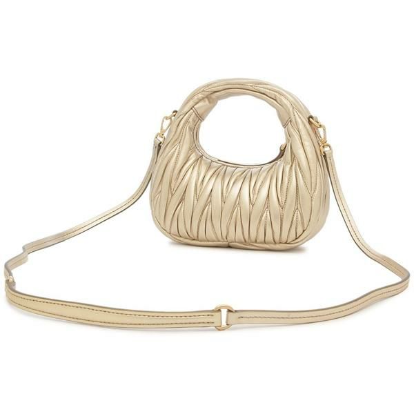 MIUMIU レディース ショルダーバッグ 5BP078 AN88 F0846 OOO ミュウミュウ ハンドバッグ ショルダーバッグ マテラッセ