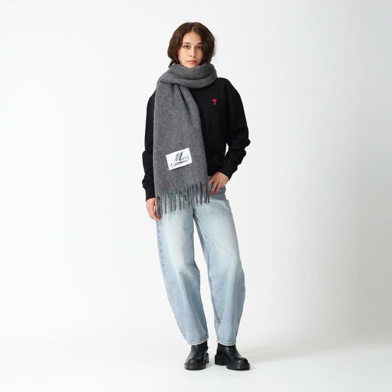 マルニ マフラー フリンジ付き起毛 グレー メンズ MARNI ASZC0005A0 UTW918 00N42 マルニ マフラー フリンジ付き起毛 グレー メンズ MARNI ASZC0005A0