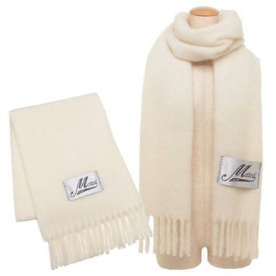 MARNI マフラー scmc0059y0u-00b99 マルニ マフラー フリンジ付き ホワイト レディース MARNI