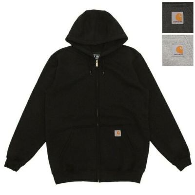 Carhartt ルーズフィット ミッドウェイト フルジップ Carhartt パーカー カーハート K121 ミッドウェイト プル