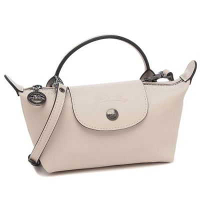 LONGCHAMP プリアージュ　ショルダー　バッグ ベージュペーパー　Lサイズ LONGCHAMP プリアージュ ショルダー バッグ ベージュペーパー L