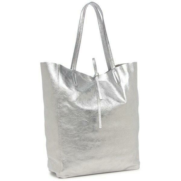 マーロン トートバッグ レディース MARLON BS0002 SHOPPER BIG LAMINATO SILVER ラメ A4対応 (1)ARGENTO(L001) シルバー マーロン トートバッグ レディース MARLON BS0002 SHOPPER BIG LAMINATO SILVER ラメ A4対応 (1)ARGENTO(L001) シルバー