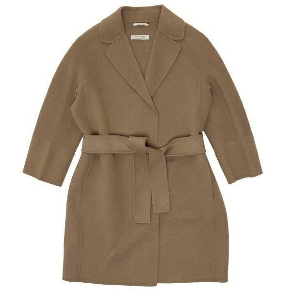 マックスマーラ コート アロナ S MAX MARA ピュアヴァージンウール