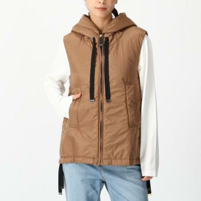 マックスマーラ ニット帽 ビーニー ブラウン レディース Max Mara