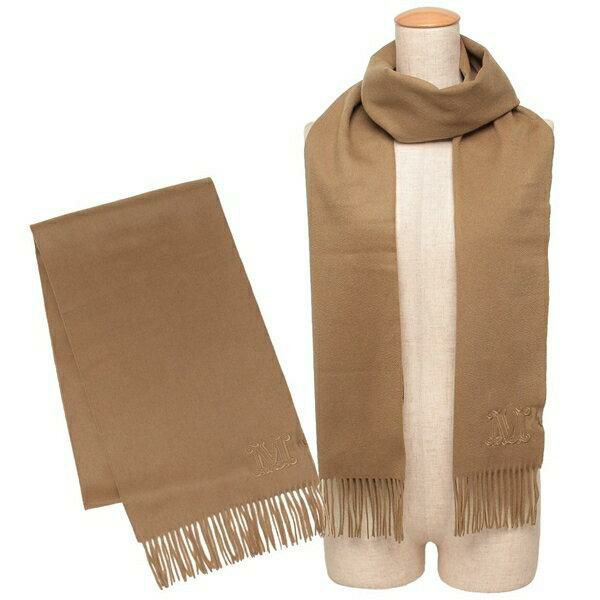 マックスマーラ マフラー ダリア カシミヤ ブラウン レディース Max