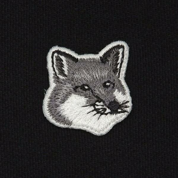 メゾンキツネ スウェット ボールドフォックスヘッド ブラック メンズ