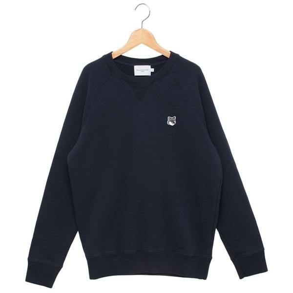 メゾンキツネ スウェット ボールドフォックスヘッド ネイビー メンズ MAISON KITSUNE GM00333 KM0002 P480 2025秋冬新作 L メゾンキツネ スウェット ボールドフォックスヘッド ネイビー メンズ MAISON KITSUNE GM00333 KM0002 P480 2025秋冬新作 L