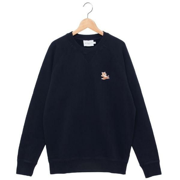 メゾンキツネ スウェット チラックス フォックス ネイビー メンズ MAISON KITSUNE GU00342 KM0002 P480 2025秋冬新作 L メゾンキツネ スウェット チラックス フォックス ネイビー メンズ MAISON KITSUNE GU00342 KM0002 P480 2025秋冬新作 L