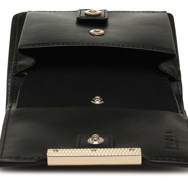 フルラ 二つ折り財布 ジャーダ ブラック レディース FURLA WP00522