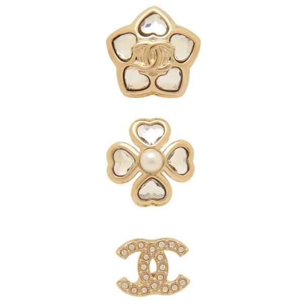 シャネル ピアス 花 フラワー ココマーク CCマーク ゴールド レディース CHANEL ABG272 B21851 U3434 シャネル ピアス 花 フラワー ココマーク CCマーク ゴールド レディース CHANEL ABG272 B21851 U3434
