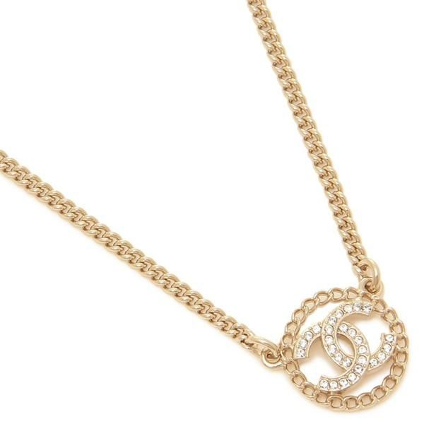 シャネル ネックレス ペンダント サークル ココマーク CCマーク ゴールド レディース CHANEL ABG294 B21819 U3377 シャネル ネックレス ペンダント サークル ココマーク CCマーク ゴールド レディース CHANEL ABG294 B21819 U3377