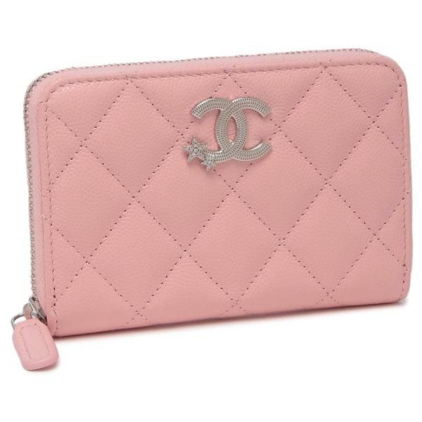 シャネル 小銭入れ コインケース マトラッセ ココマーク CCマーク スター ピンク レディース CHANEL AP3728 B21489 U2360 シャネル 小銭入れ コインケース マトラッセ ココマーク CCマーク スター ピンク レディース CHANEL AP3728 B21489 U2360