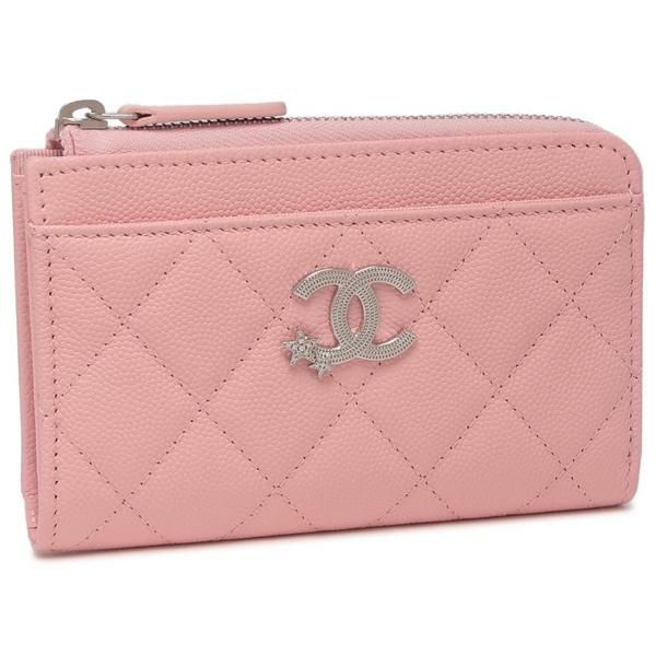 シャネル カードケース フラグメントケース マトラッセ ココマーク CCマーク スター ピンク レディース CHANEL AP3732 B21489 U2360 シャネル カードケース フラグメントケース マトラッセ ココマーク CCマーク スター ピンク レディース CHANEL AP3732 B21489 U2360