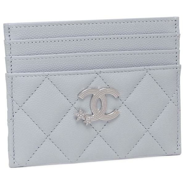 シャネル カードケース マトラッセ ココマーク CCマーク スター ブルー レディース CHANEL AP4814 B21489 U2367 シャネル カードケース マトラッセ ココマーク CCマーク スター ブルー レディース CHANEL AP4814 B21489 U2367
