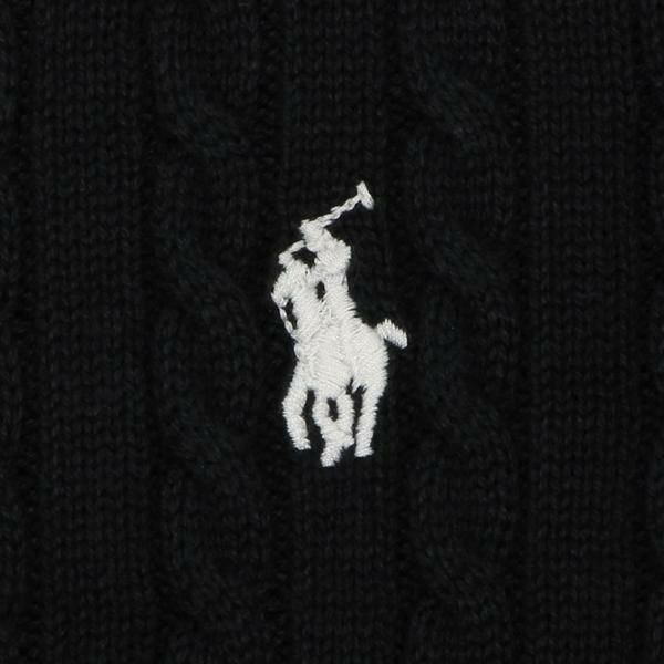 POLO RALPH LAUREN ポロラルフローレン　ケープカーディガン 黒 POLO RALPH LAUREN Polo Ralph Lauren ポロラルフローレン