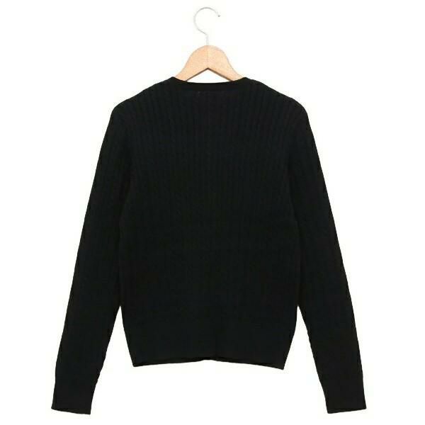 ポロラルフローレン POLO RALPH LAUREN カーディガン ケーブルニット コットン カーディガン ブラック レディース キッズ 313543047 005 ポロラルフローレン POLO RALPH LAUREN カーディガン ケーブルニット