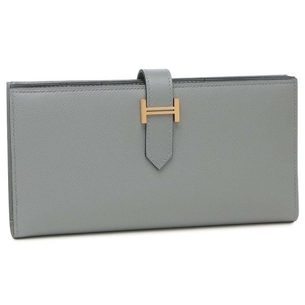 エルメス ベアンスフレ グリパンタン ゴールド金具 K刻印 ブルー レディース HERMES H084871CC P0 長財布 エルメス ベアンスフレ グリパンタン ゴールド金具 K刻印 ブルー レディース HERMES H084871CC P0 長財布