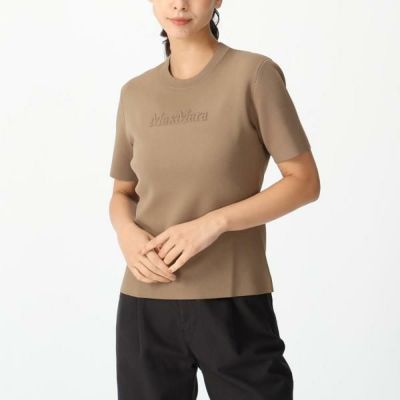 マックスマーラ ニット帽 ビーニー ベージュ レディース Max Mara