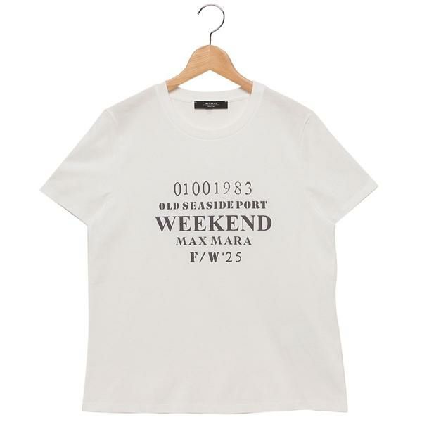 ⭐️MAX MARA⭐️ホワイト　Tシャツ　XSサイズ MaxMara】Tシャツ（ホワイト・XSサイズ）
