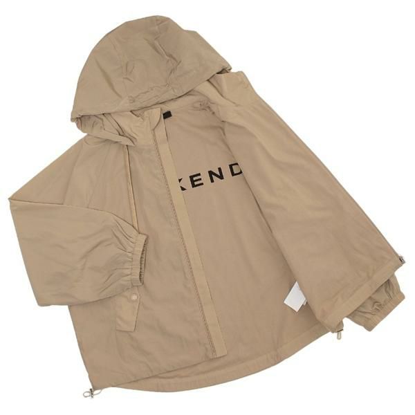 S MaxMara タイムレスフーデッドジャケット S カーキ　七分袖 マックスマーラ ブルゾン ウィークエンド ベージュ レディース