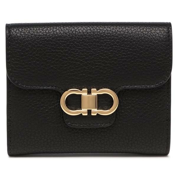 ★美品★Salvatore Ferragamo フェラガモ 二つ折り財布 レザー Amazon | [サルヴァトーレ・フェラガモ] 二つ折り財布