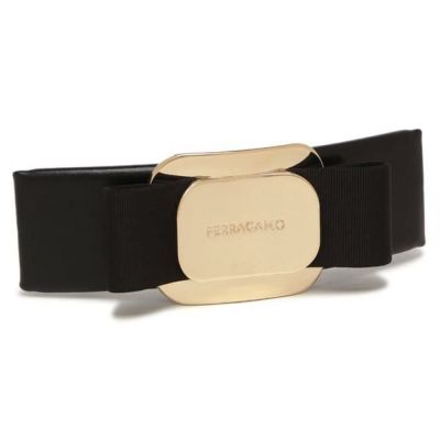 フェラガモ バレッタ ブラック ゴールド バレッタ - ウィメンズ | Ferragamo