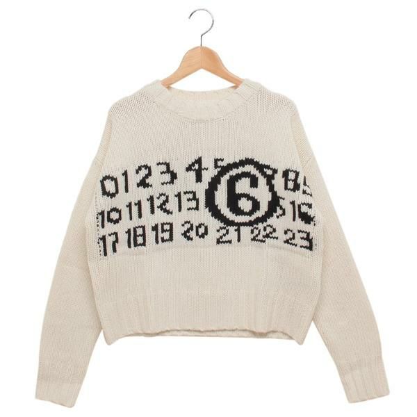 エムエムシックス メゾンマルジェラ 子供服 ニット セーター ロゴ レディース 大人も可 ホワイト MM6 Maison Margiela M60882 MM06M M6101 2025秋冬新作 … エムエムシックス メゾンマルジェラ 子供服 ニット セーター ロゴ レディース 大人も可 ホワイト MM6 Maison Margiela M60882 MM06M M6101 2025秋冬新作 …