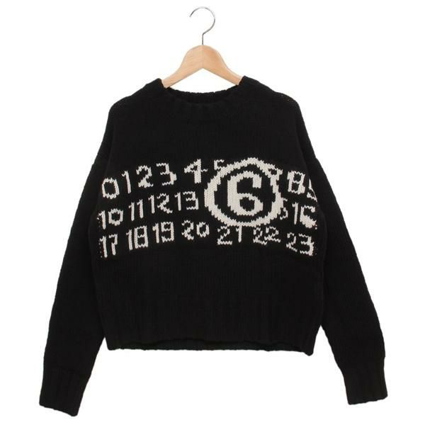 エムエムシックス メゾンマルジェラ 子供服 セーター ロゴ レディース 大人も可 ブラック キッズ MM6 Maison Margiela M60882 MM06M M6900 2025秋冬新作 16 エムエムシックス メゾンマルジェラ 子供服 セーター ロゴ レディース 大人も可 ブラック キッズ MM6 Maison Margiela M60882 MM06M M6900 2025秋冬新作 16