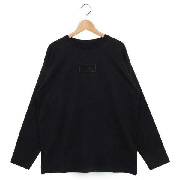 エムエムシックス メゾンマルジェラ 子供服 カットソー ロンT 大人も可 ブラック キッズ MM6 Maison Margiela M60910 MM04I M6900 2025秋冬新作 14 エムエムシックス メゾンマルジェラ 子供服 カットソー ロンT 大人も可 ブラック キッズ MM6 Maison Margiela M60910 MM04I M6900 2025秋冬新作 14
