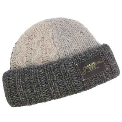 ガニー ニット帽 ビーニー ウール コットン ミックス ニット ビーニー