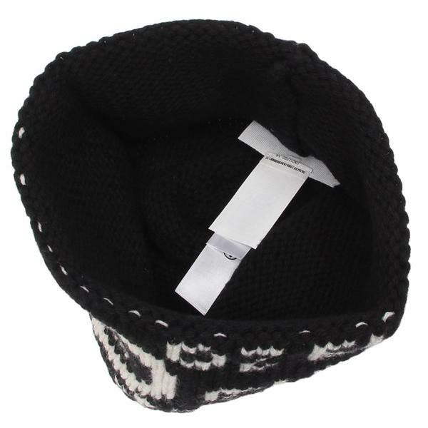 大人もOK!! MM6 Maison Margiela ニット帽 ビーニー　黒 楽天市場】MM6 エムエムシックス メゾンマルジェラ ニット帽