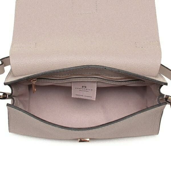 ロリステッラ ハンドバッグ ショルダーバッグ ベス Mサイズ グレー