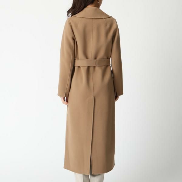 マックスマーラ　フード付きコート　ブラウンコート マックスマーラ コート ポルド ブラウン レディース Max Mara