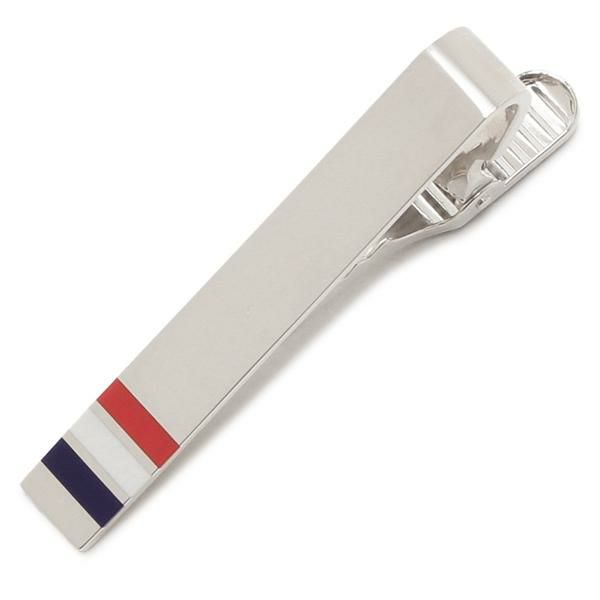 トムブラウン ネクタイ ネクタイピン THOM BROWNE シグネチャーストライプ シルバー メンズ VERTICAL LONG TIE BAR W MZT001B 00002 960 トムブラウン ネクタイ ネクタイピン THOM BROWNE シグネチャーストライプ シルバー メンズ VERTICAL LONG TIE BAR W MZT001B 00002 960