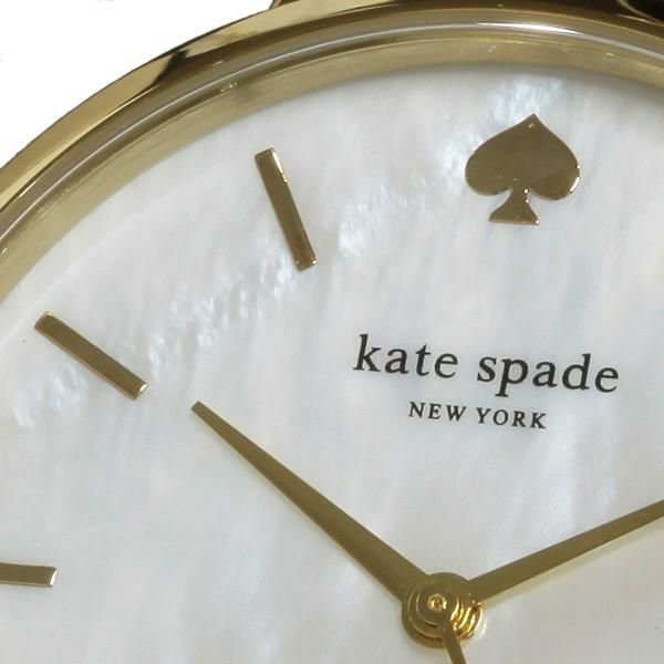ケイトスペード 時計 KATE SPADE KSW1471 METRO メトロ 34MM レディース腕時計ウォッチ イエローゴールド/パール 詳細画像