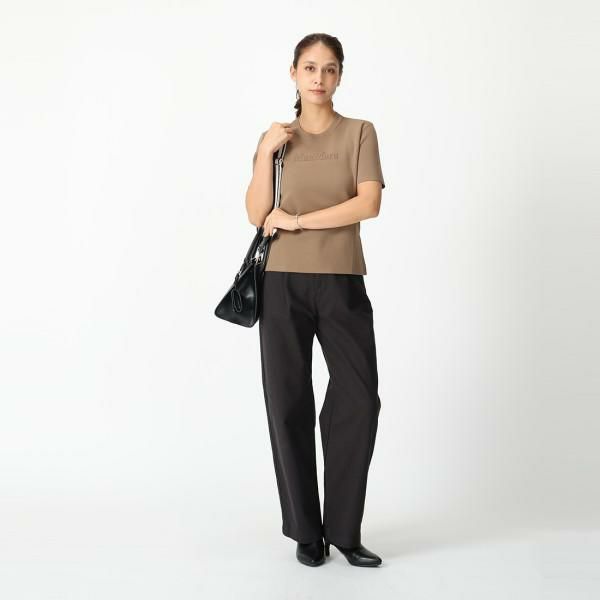 マックスマーラ Tシャツ カットソー アデリオ 無地 ベージュ グレー レディース Max Mara ADELIO 2521366068600 マックスマーラ Tシャツ カットソー アデリオ 無地 ベージュ グレー