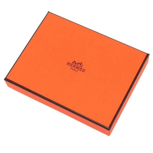 エルメス ベアンコンパクト アリゲーター フランボワーズ シルバー金具