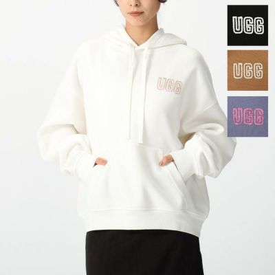 UGG パーカー アグ レディース レイ フーディー Rey UGGfluff Logo